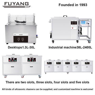 quality 61L 264L 560L 960L 2400L 40KHz   Volledelstahl-großer industrieller Ultraschallreiniger factory